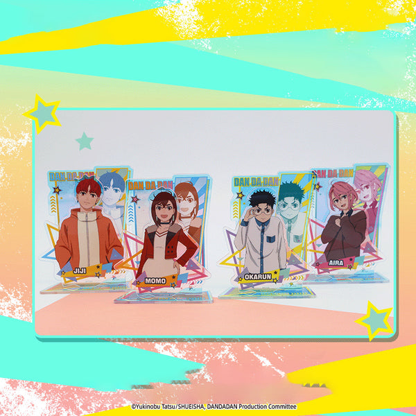 DAN DA DAN Official Acrylic Half Body Stand with Character Designs