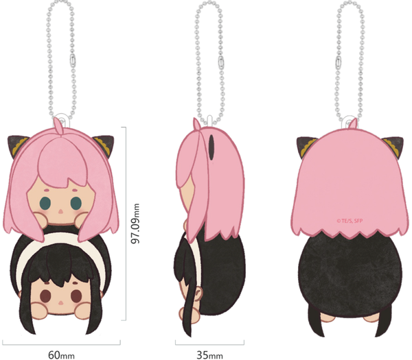 Spy x Family Stack on Head Plush Pendant