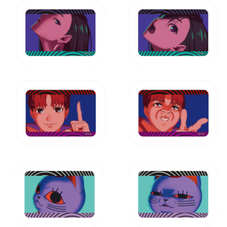 Dandadan TV Lenticular Tinplate Badge Blind Bag
