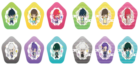 Blue Lock Chibi Tinplate Badge Blind Bag