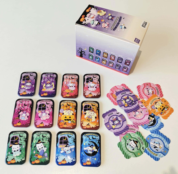 Sanrio Family Little Ghost Party Series Tinplate Badge
