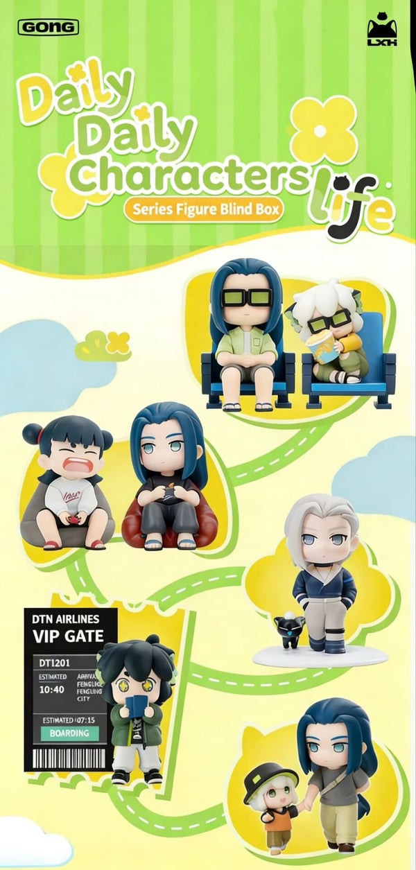 The Legend of Hei 2-Daily Life series figures