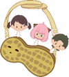Spy X Family Plush Crossbody Bag