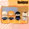Haikyu!! Official Plush Keychain With Stacked Head Design
