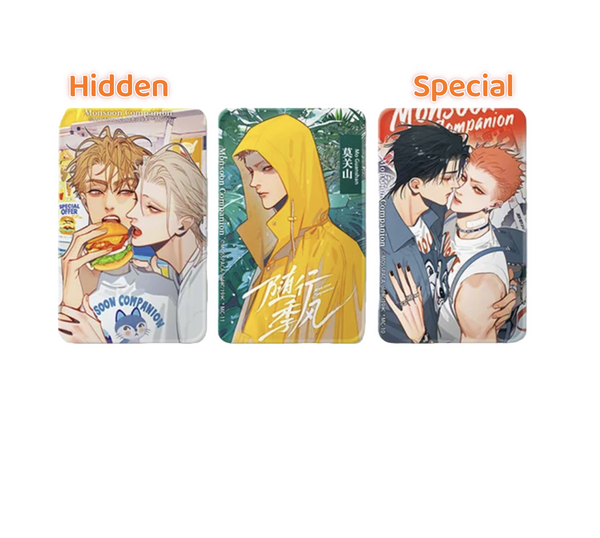 19 Days Monsoon Companion Official Polaroid Card Blind Box