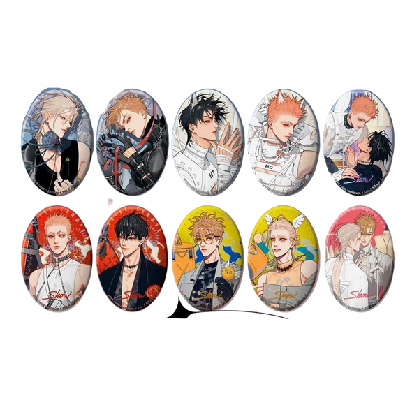 19 Days “SHOW” Series Official Metal Badge Blind Box