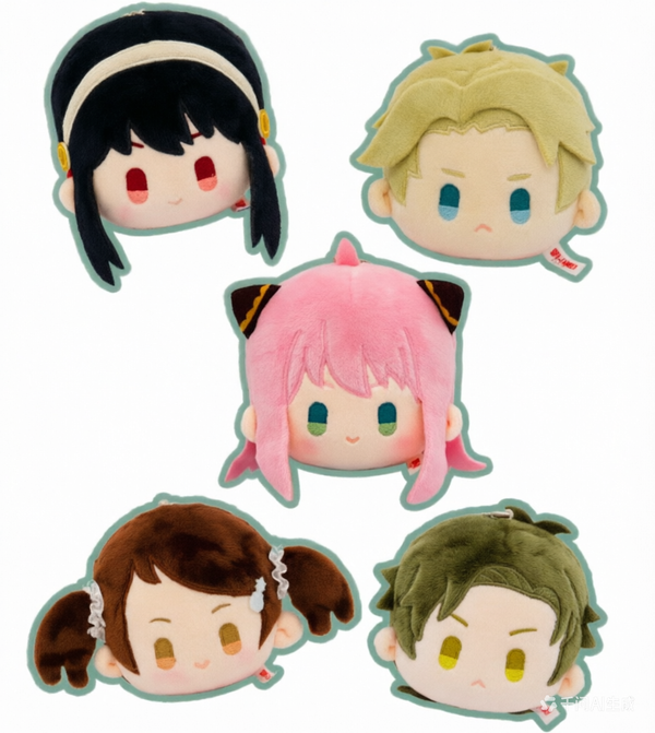 Spy x Family Plush Pendant | Plush Ball & Card Holder