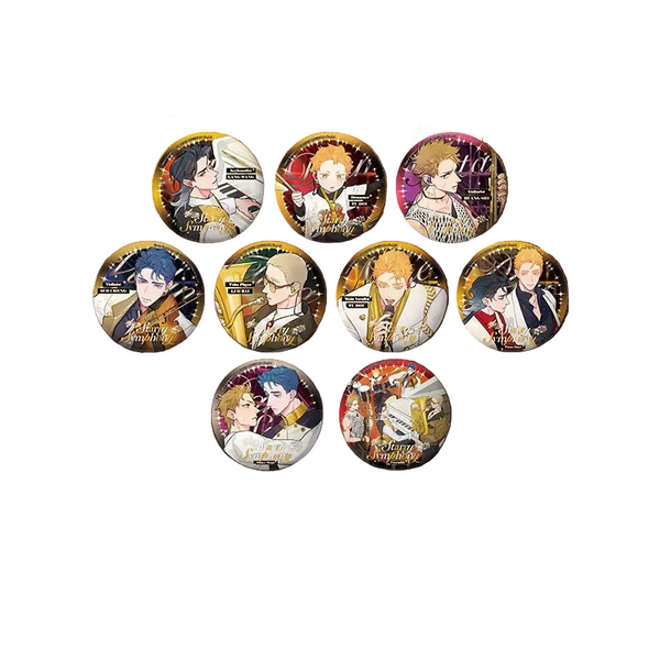 Starry Symphony Official Character Tinplate Badge Blind Box